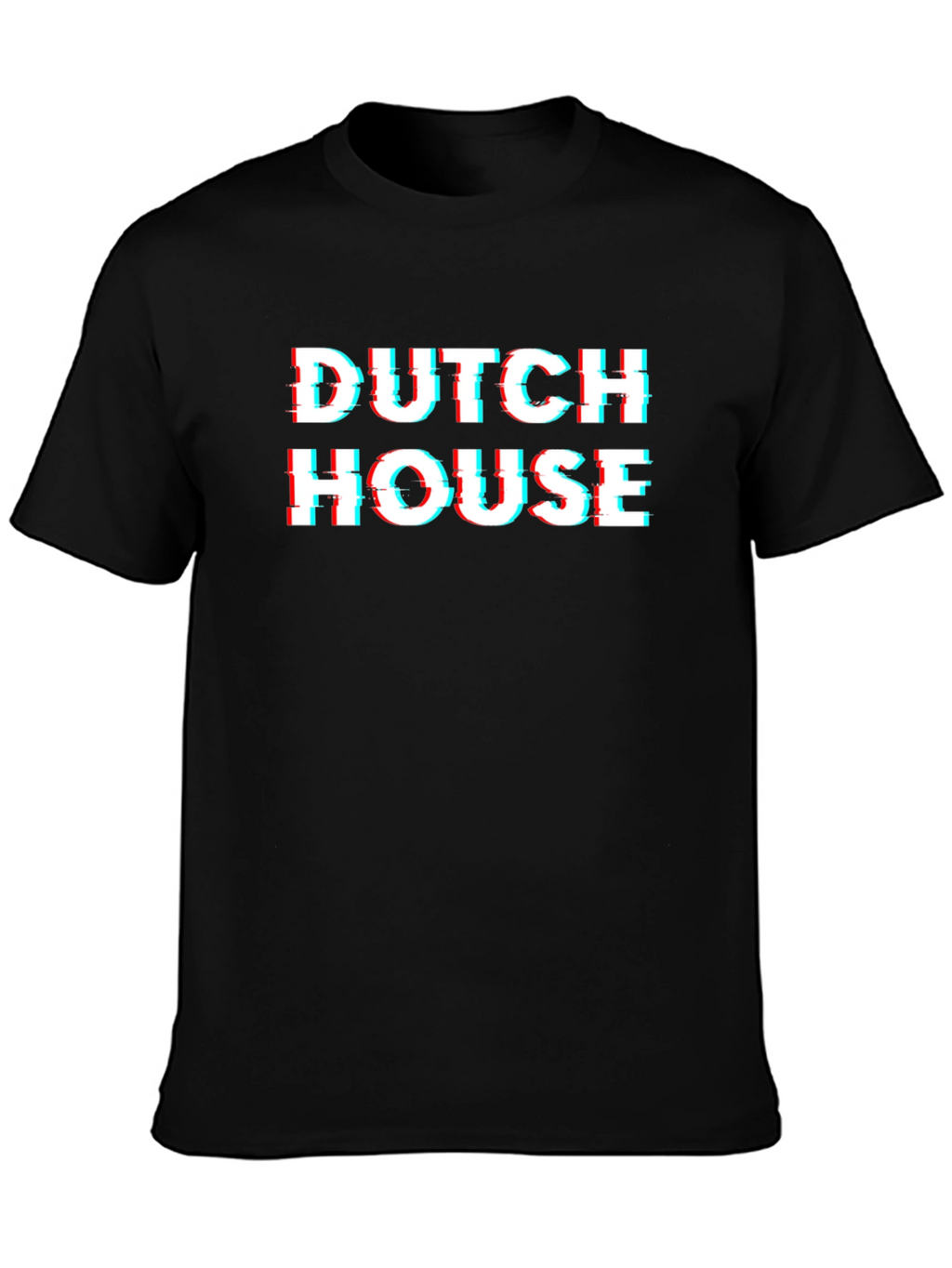 Dutch House Glitch T-Shirt - Modern Rave Wear