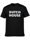 Dutch House Glitch T-Shirt - Modern Rave Wear