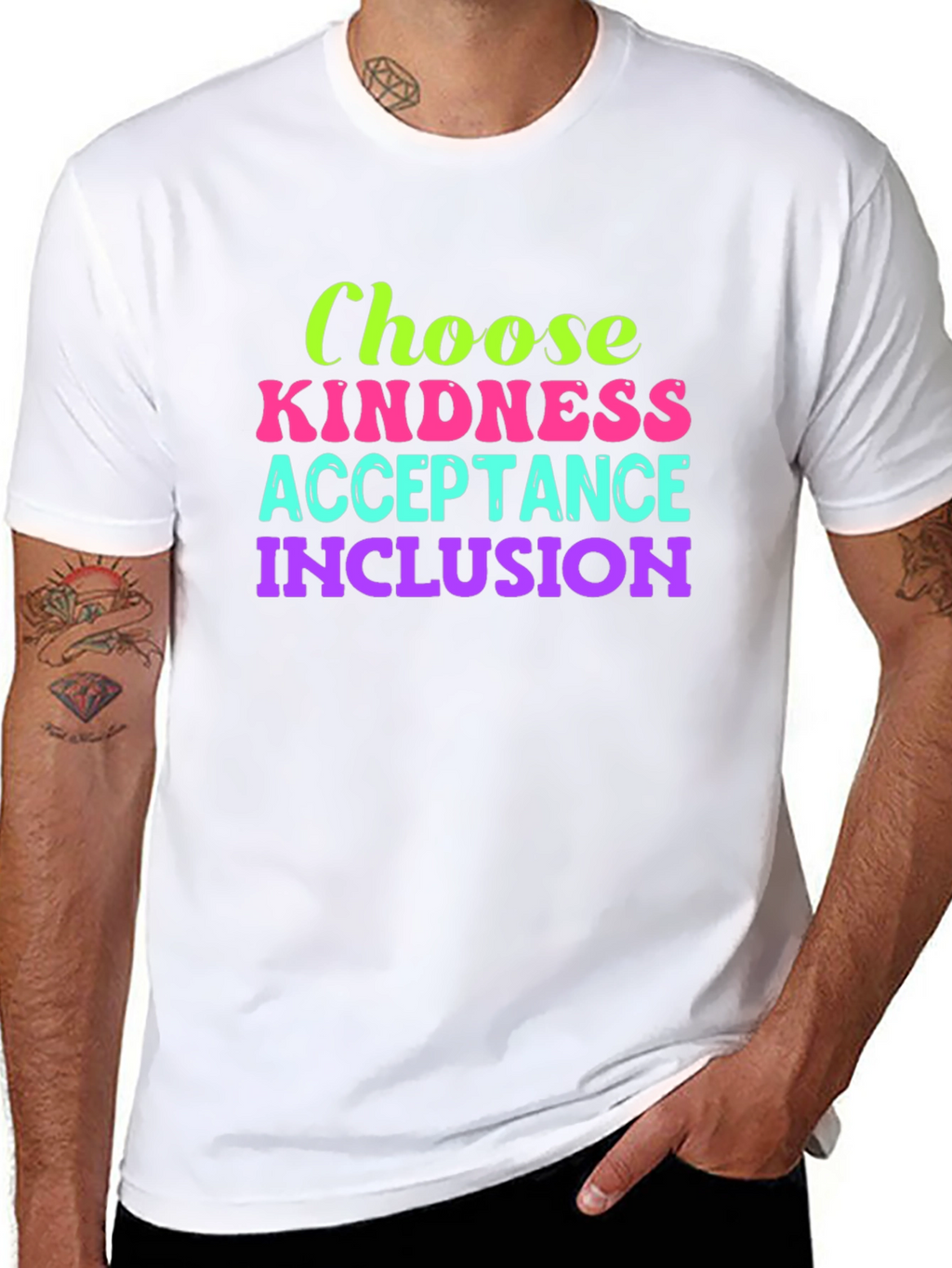 Choose Kindness Inclusion Graphic Tee