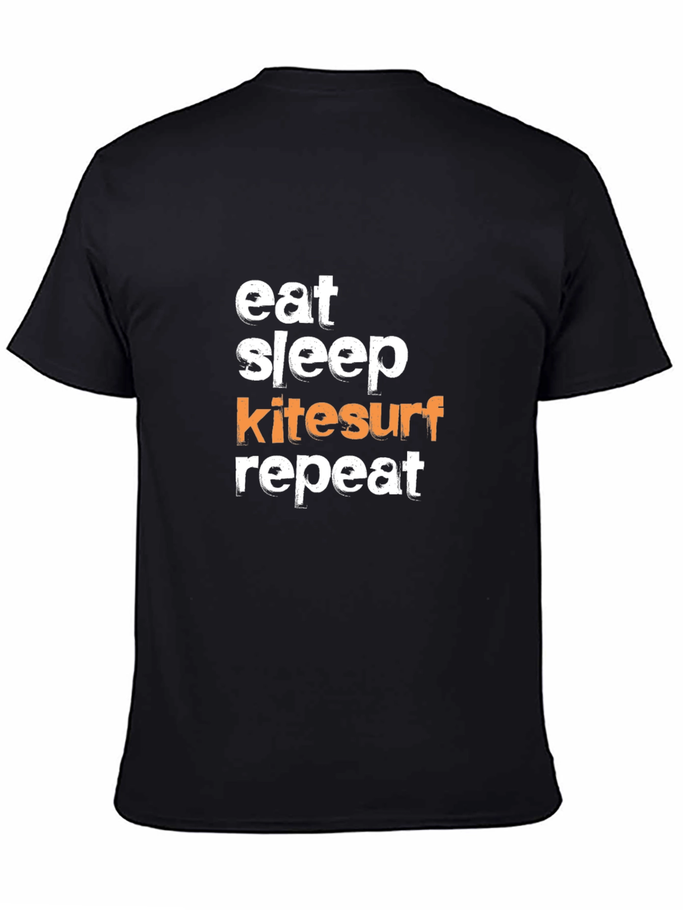 Eat Sleep Kitesurf Repeat Graphic Tee
