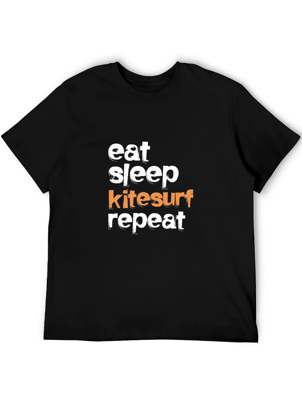Eat Sleep Kitesurf Repeat Graphic Tee