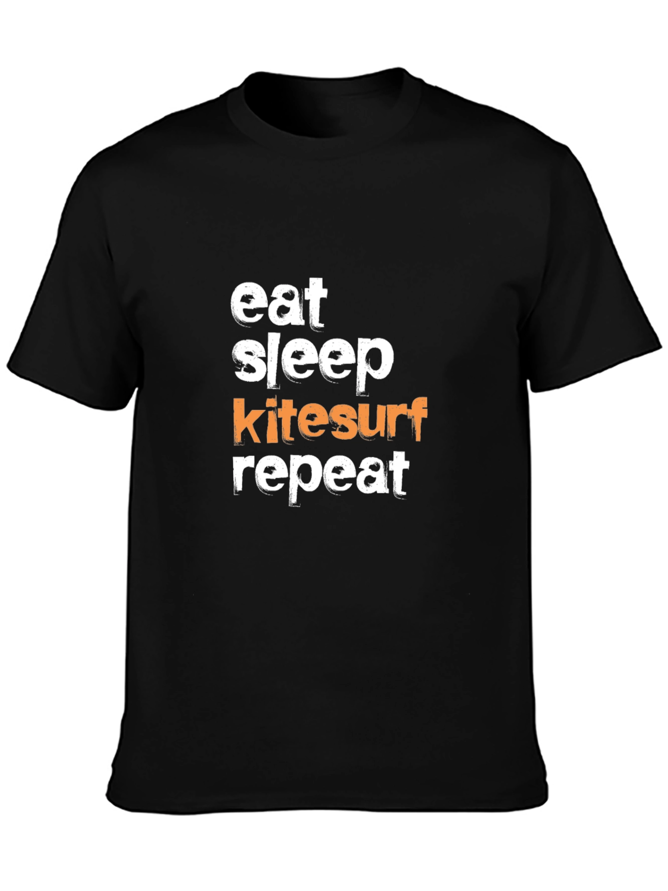 Eat Sleep Kitesurf Repeat Graphic Tee