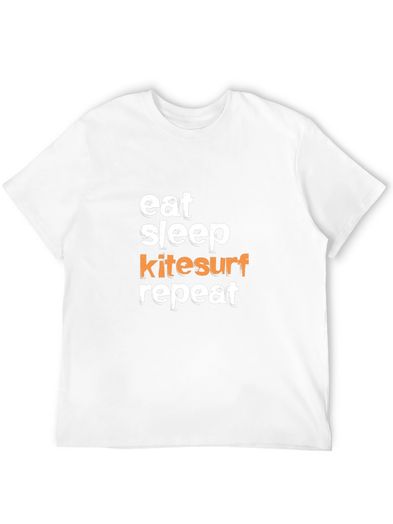 Eat Sleep Kitesurf Repeat Graphic Tee
