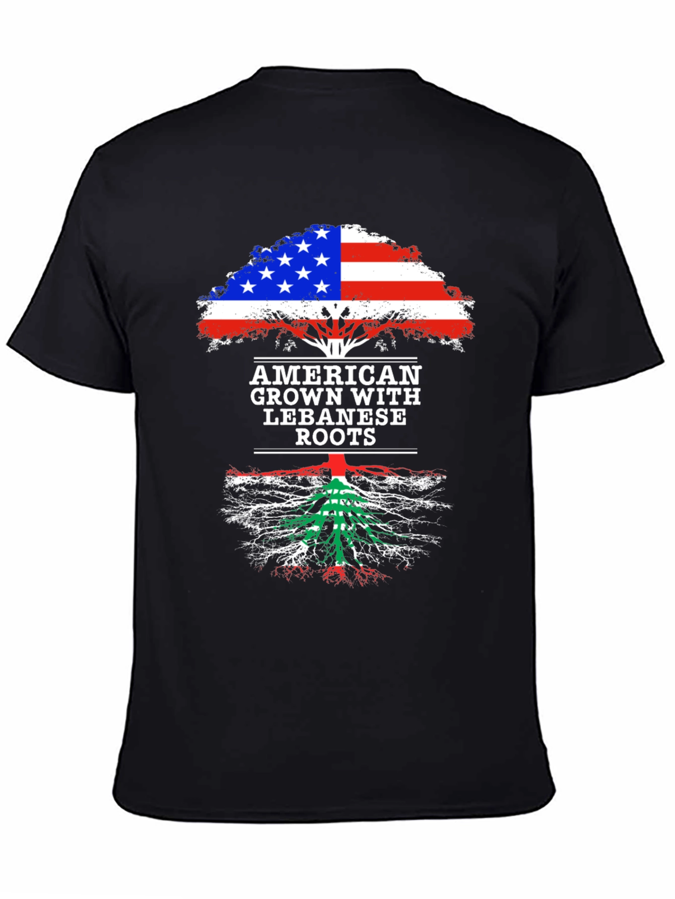 American Grown Lebanese Roots T-Shirt
