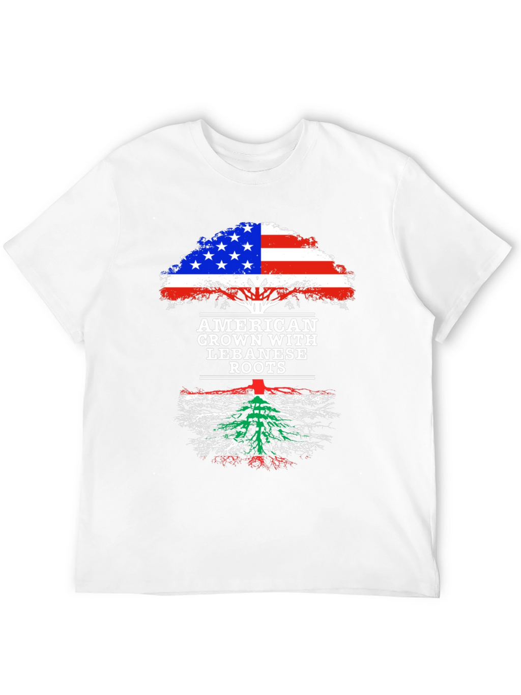American Grown Lebanese Roots T-Shirt