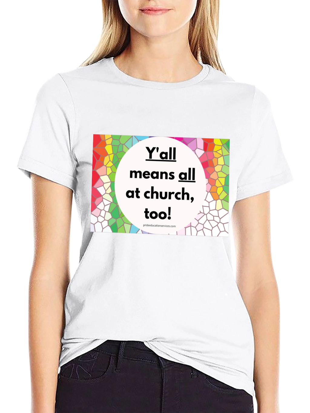 Inclusive Church T-Shirt - Yall Means All