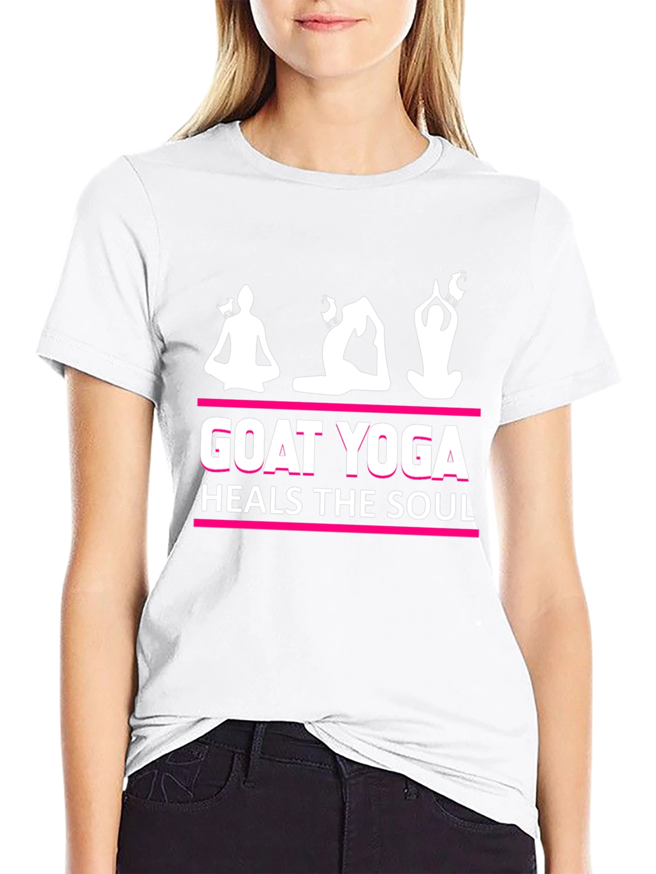 Goat Yoga T-Shirt - Heals the Soul Graphic Tee