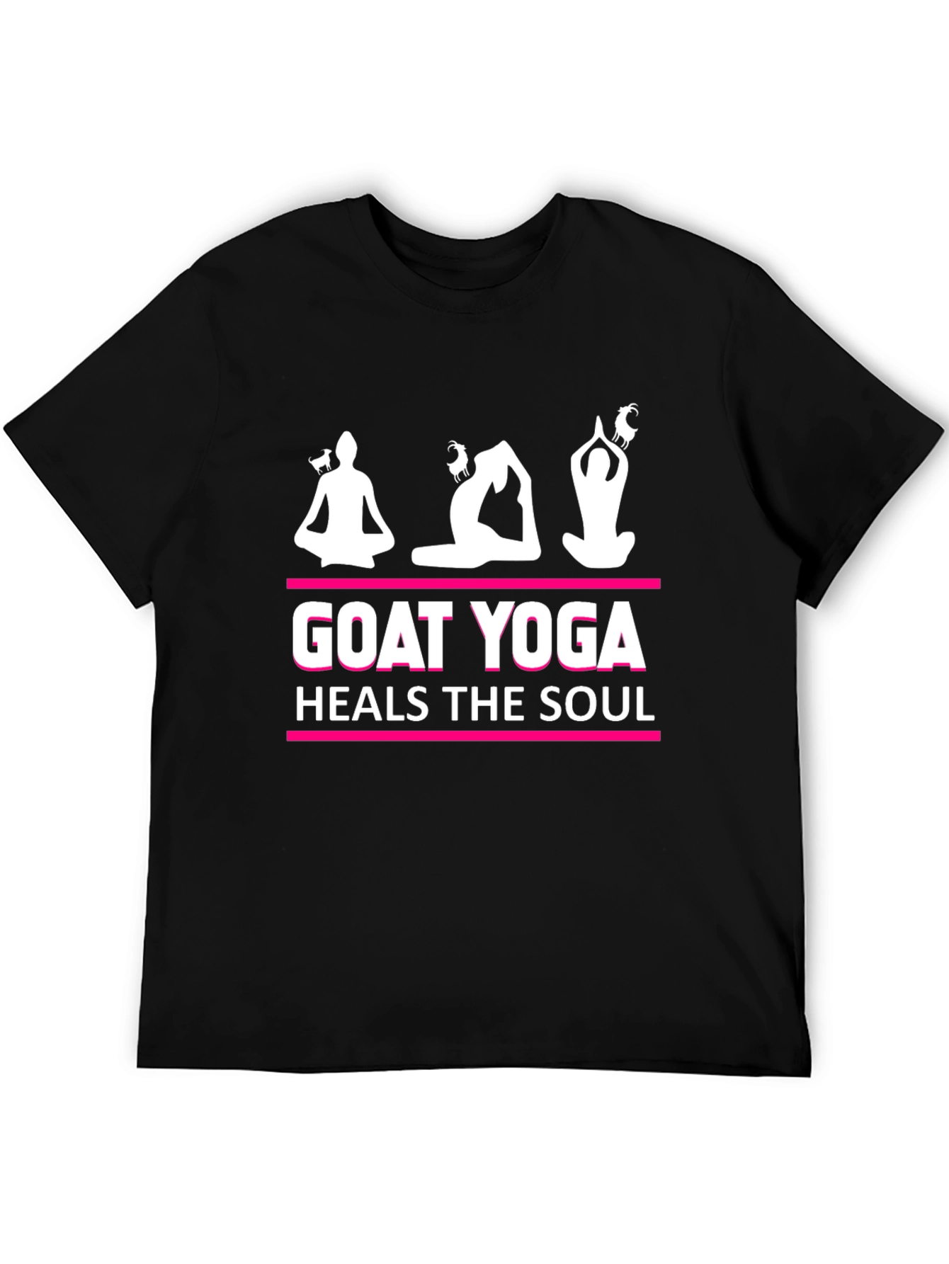 Goat Yoga T-Shirt - Heals the Soul Graphic Tee