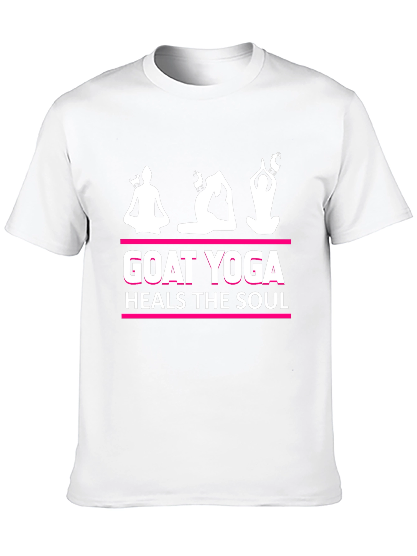 Goat Yoga T-Shirt - Heals the Soul Graphic Tee