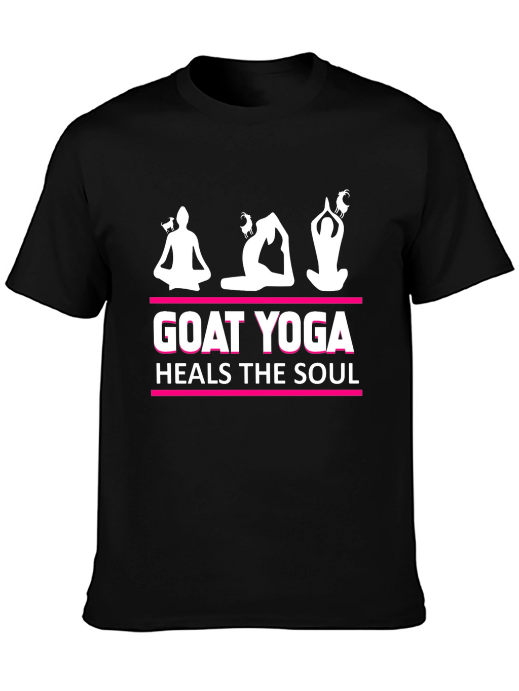 Goat Yoga T-Shirt - Heals the Soul Graphic Tee