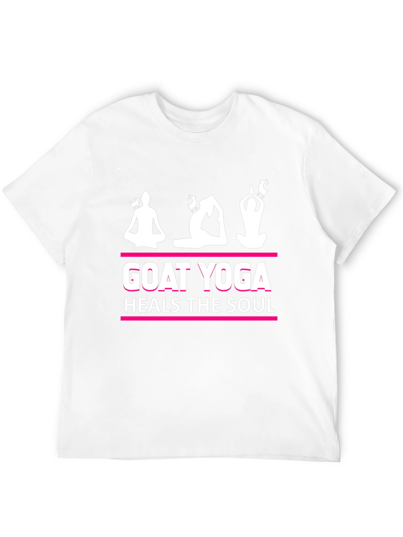 Goat Yoga T-Shirt - Heals the Soul Graphic Tee