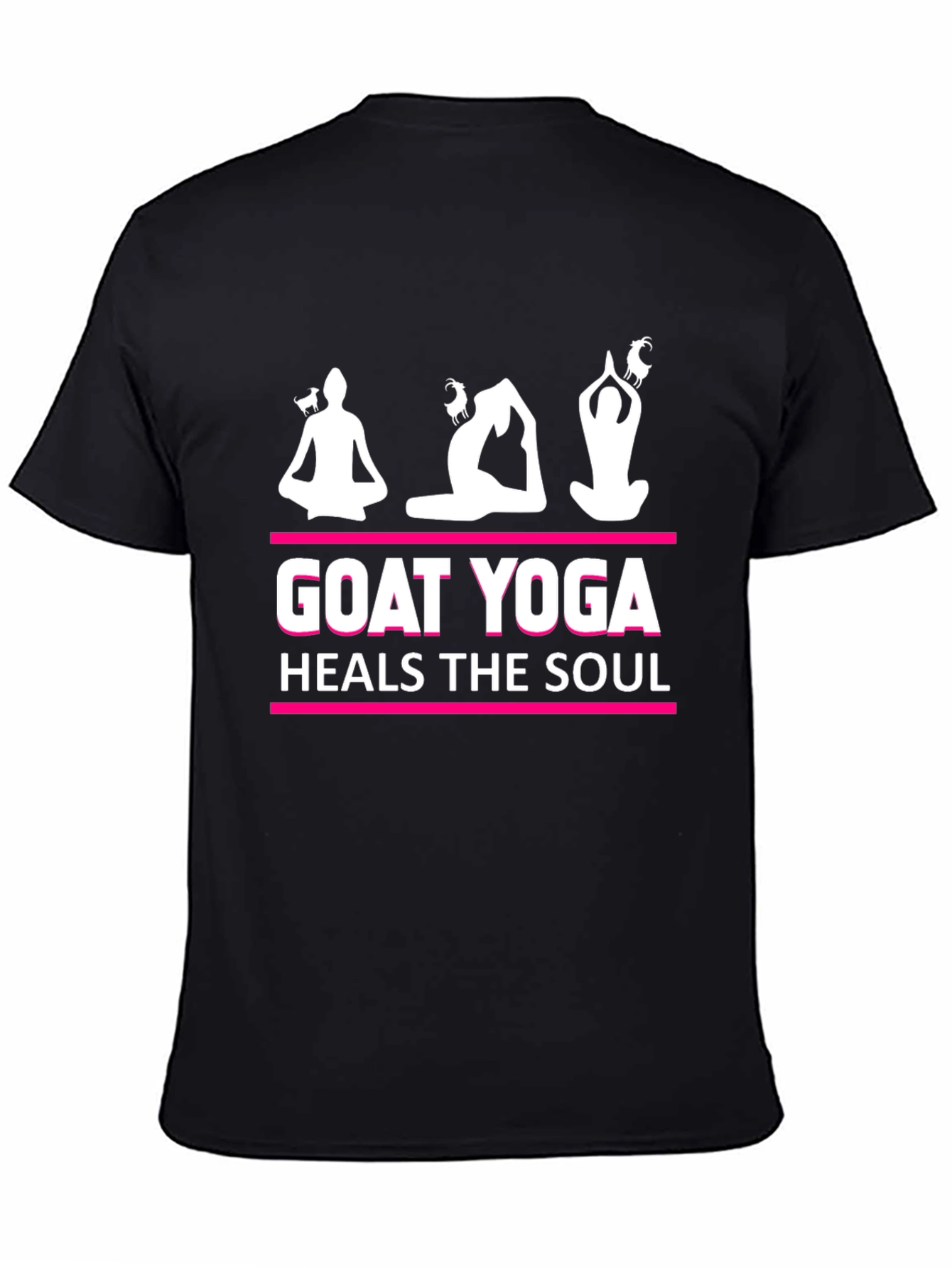 Goat Yoga T-Shirt - Heals the Soul Graphic Tee