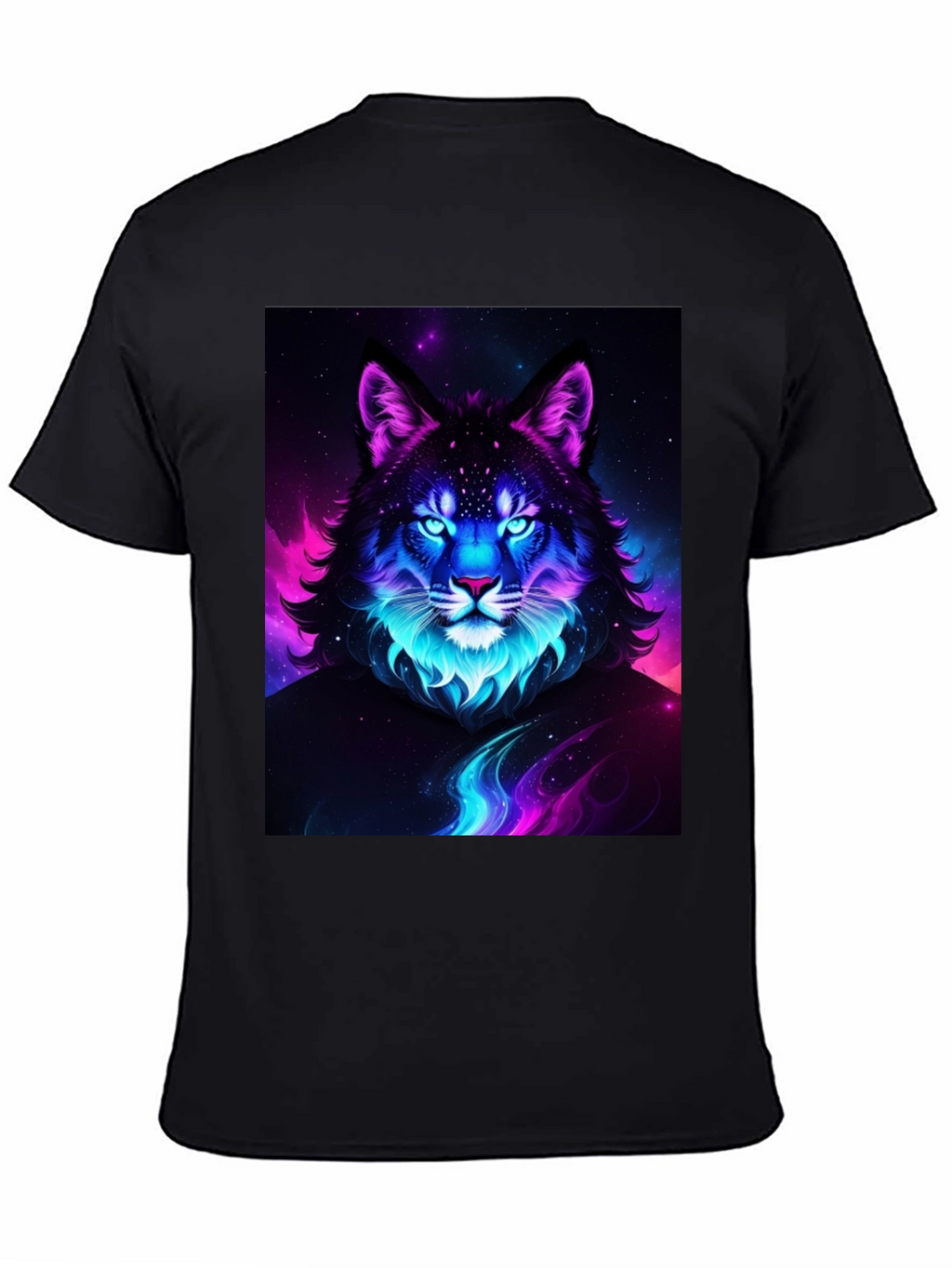 Mystic Galaxy Cat Graphic Tee