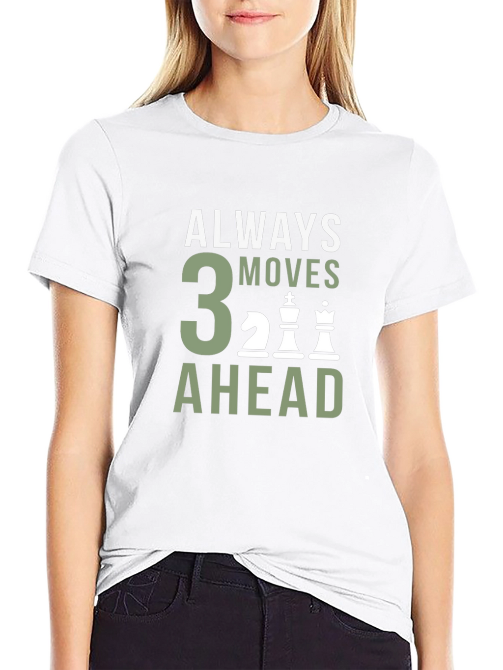 Always 3 Moves Ahead Chess T-Shirt