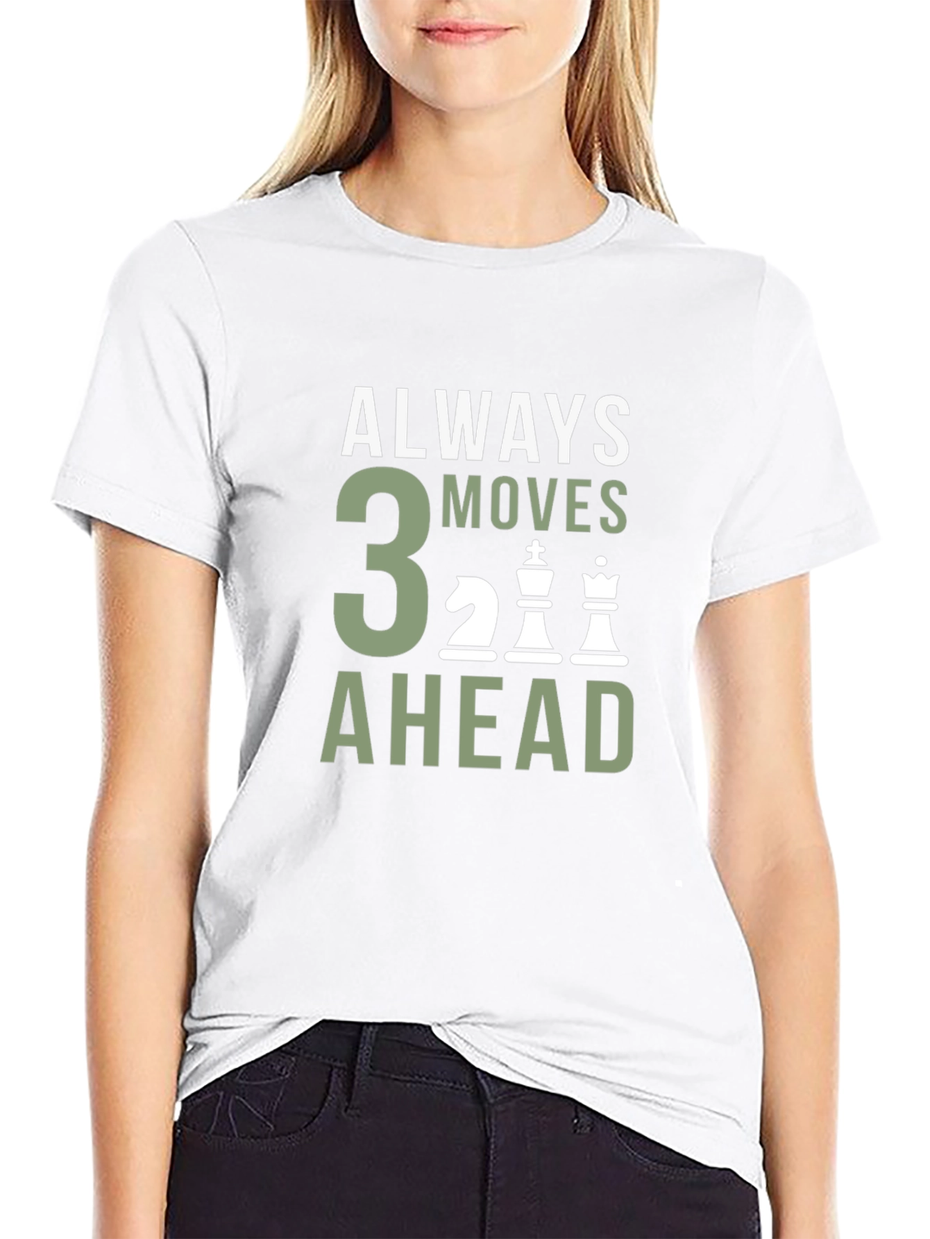 Always 3 Moves Ahead Chess T-Shirt