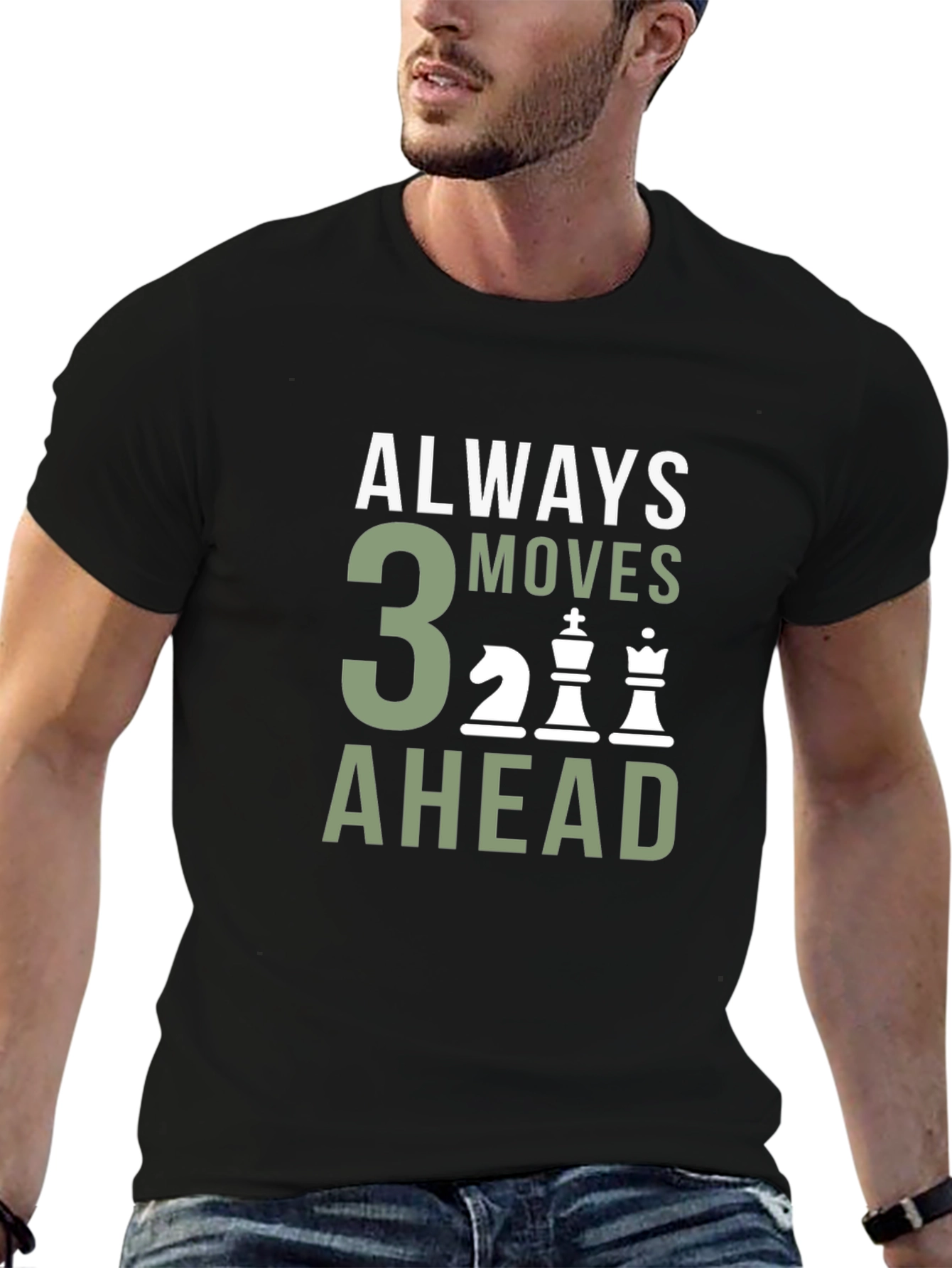 Always 3 Moves Ahead Chess T-Shirt