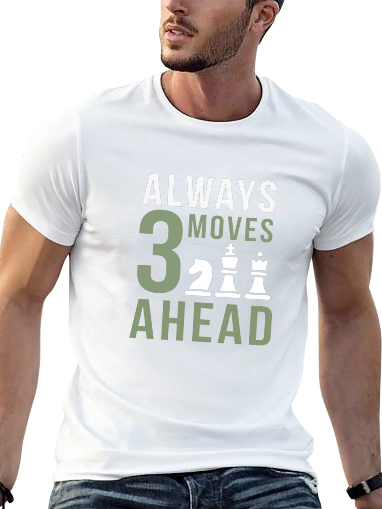 Always 3 Moves Ahead Chess T-Shirt