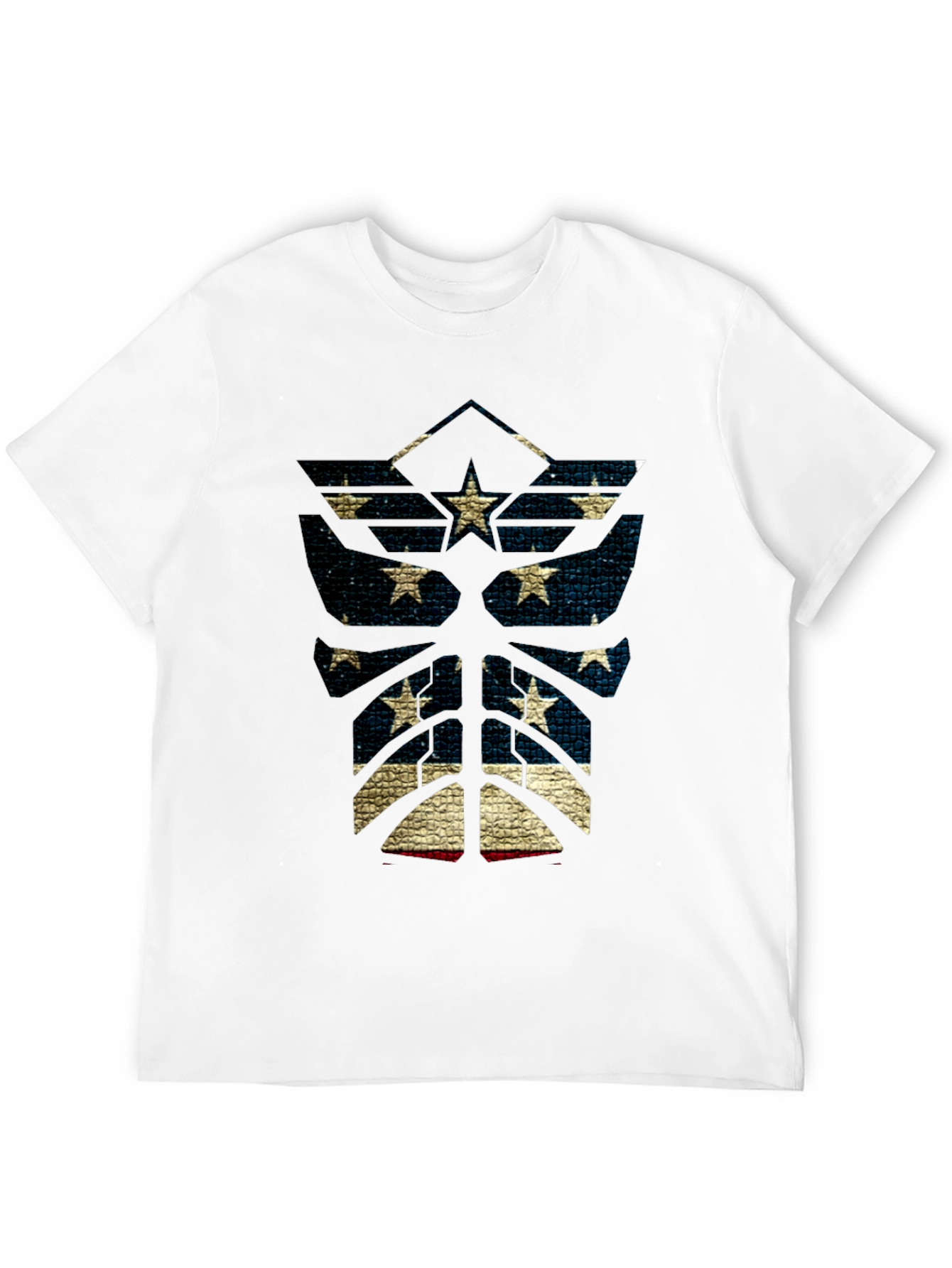 USA Flag Basketball Graphic T-Shirt