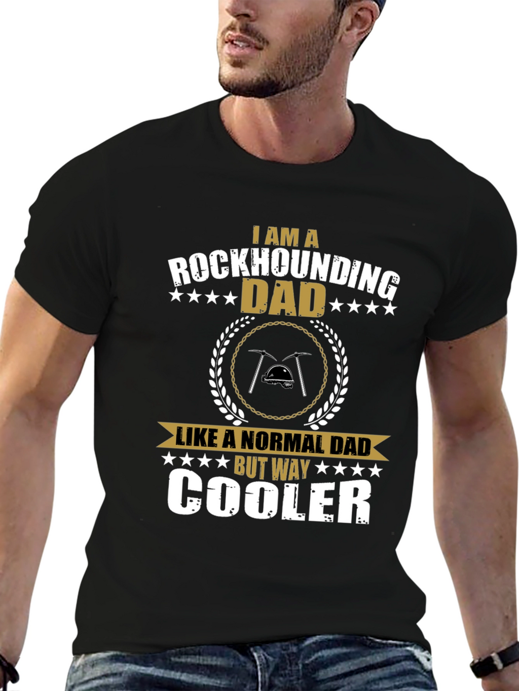 Rockhounding Dad T-Shirt - Cool Fathers Day Gift
