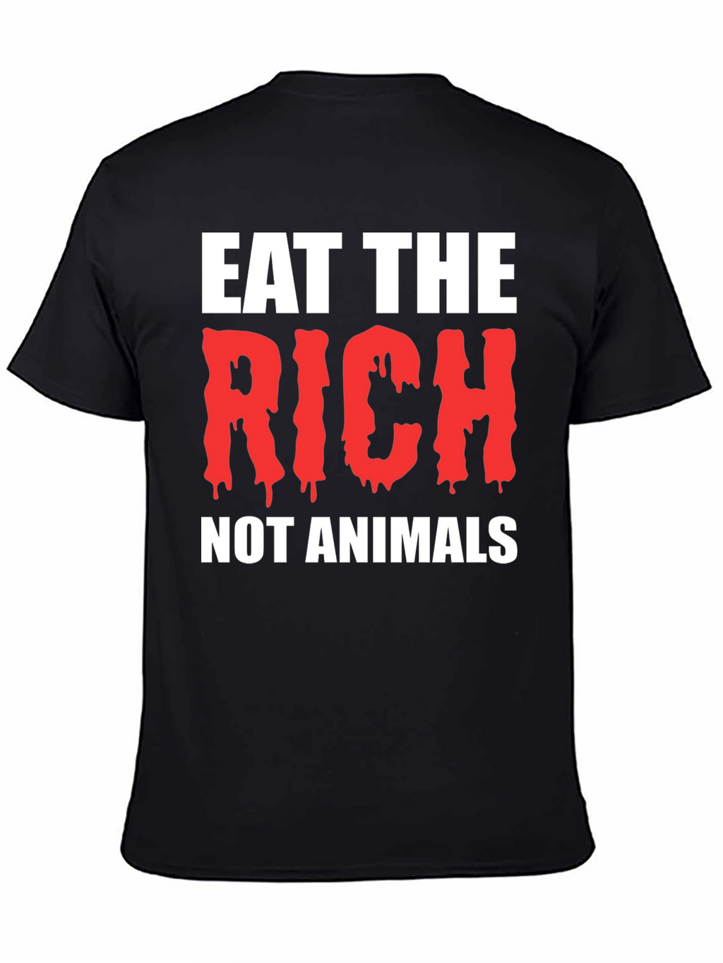 Eat The Rich Black T-Shirt
