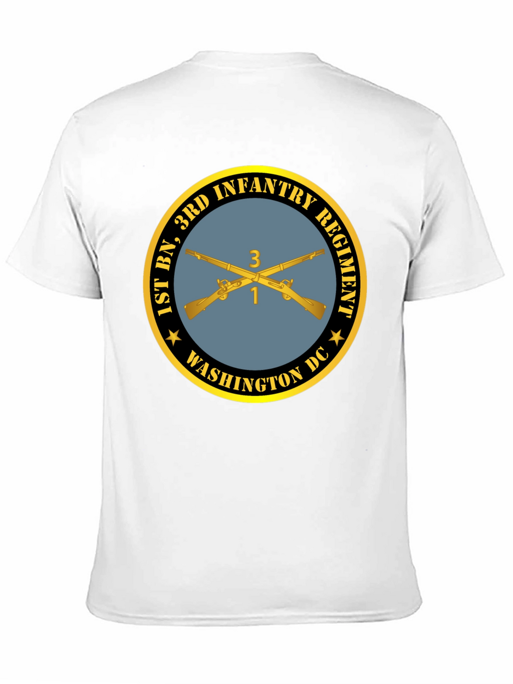 1st Bn 3rd Infantry Regiment T-Shirt - Black