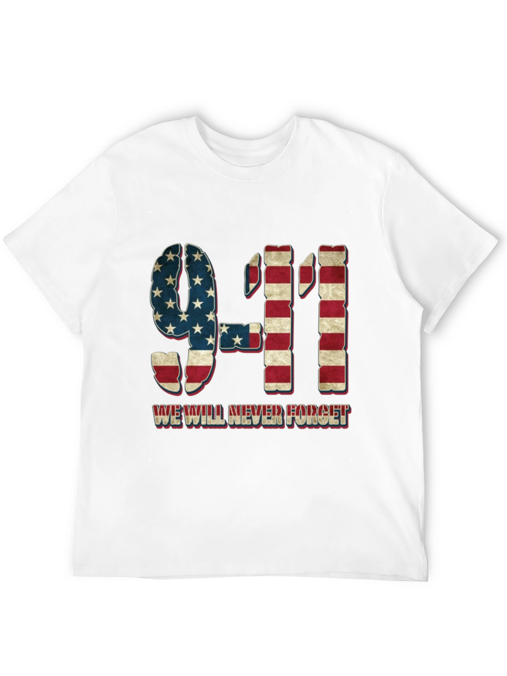 9/11 Never Forget Graphic T-Shirt