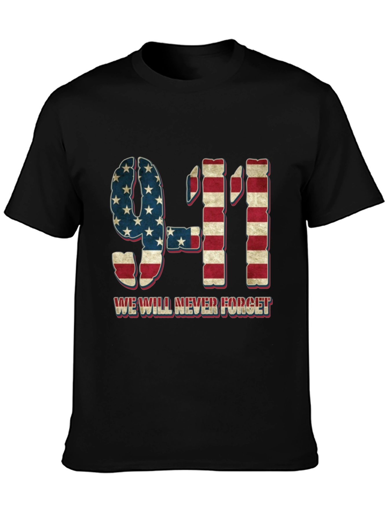 9/11 Never Forget Graphic T-Shirt