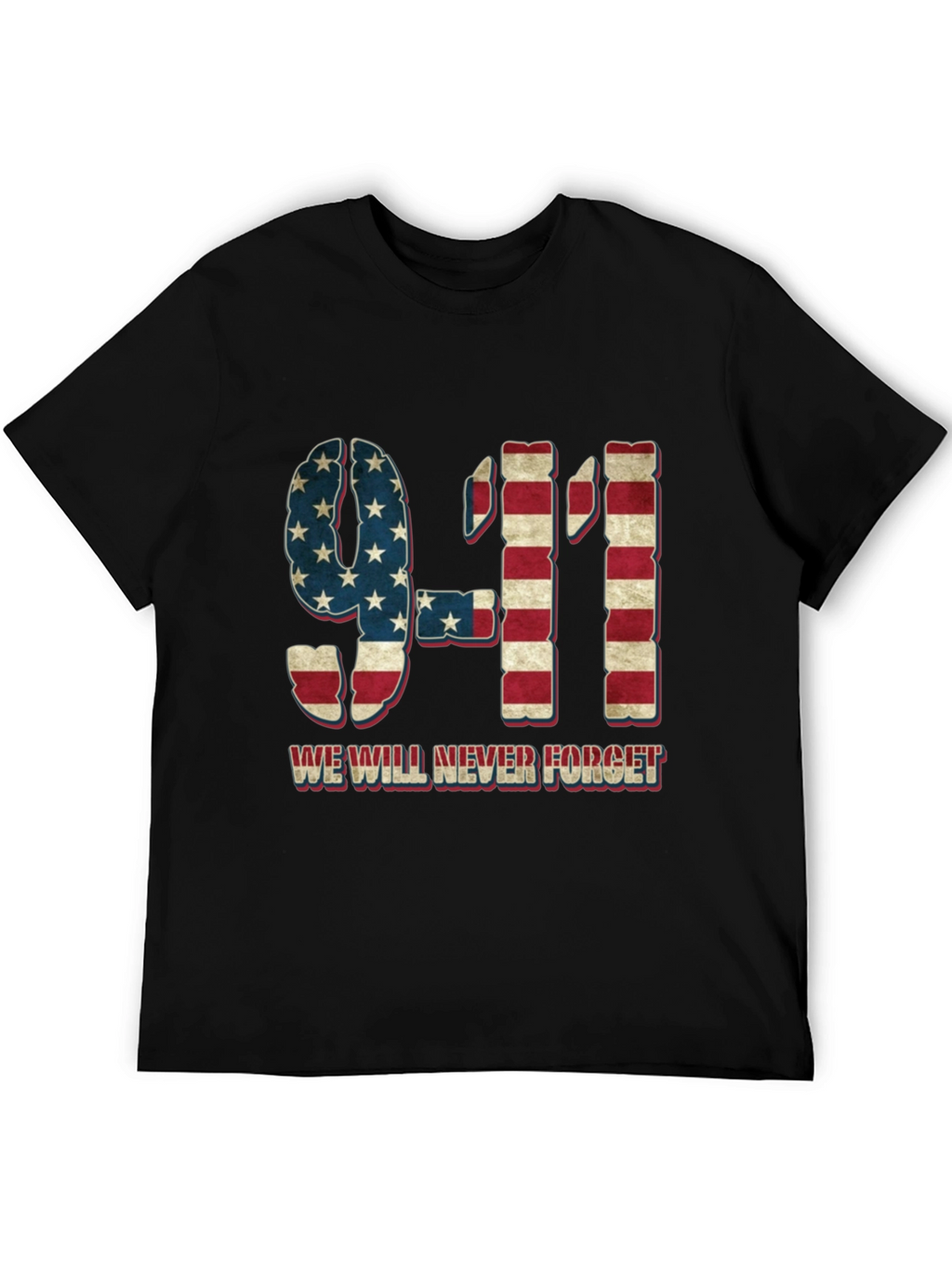 9/11 Never Forget Graphic T-Shirt