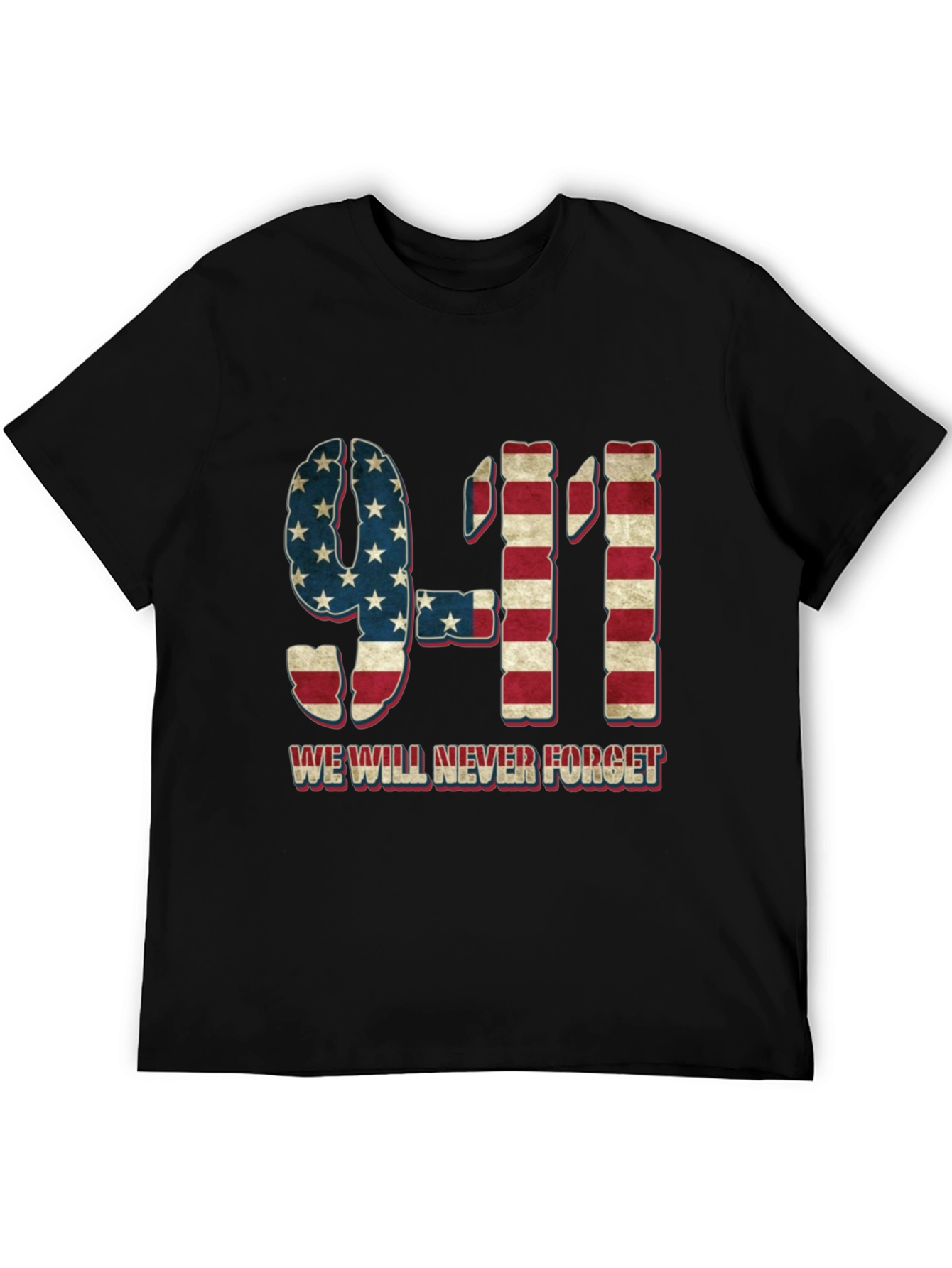 9/11 Never Forget Graphic T-Shirt