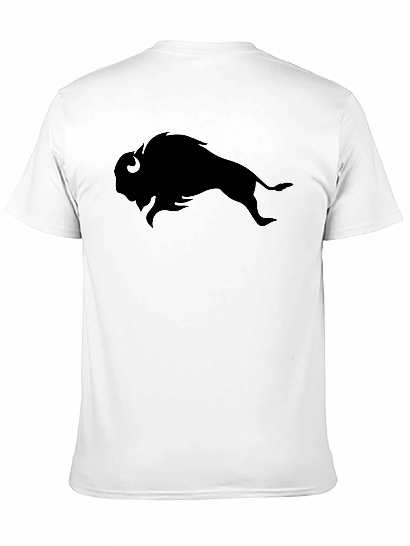 Buffalo Silhouette Black T-Shirt - Stylish Graphic Tee