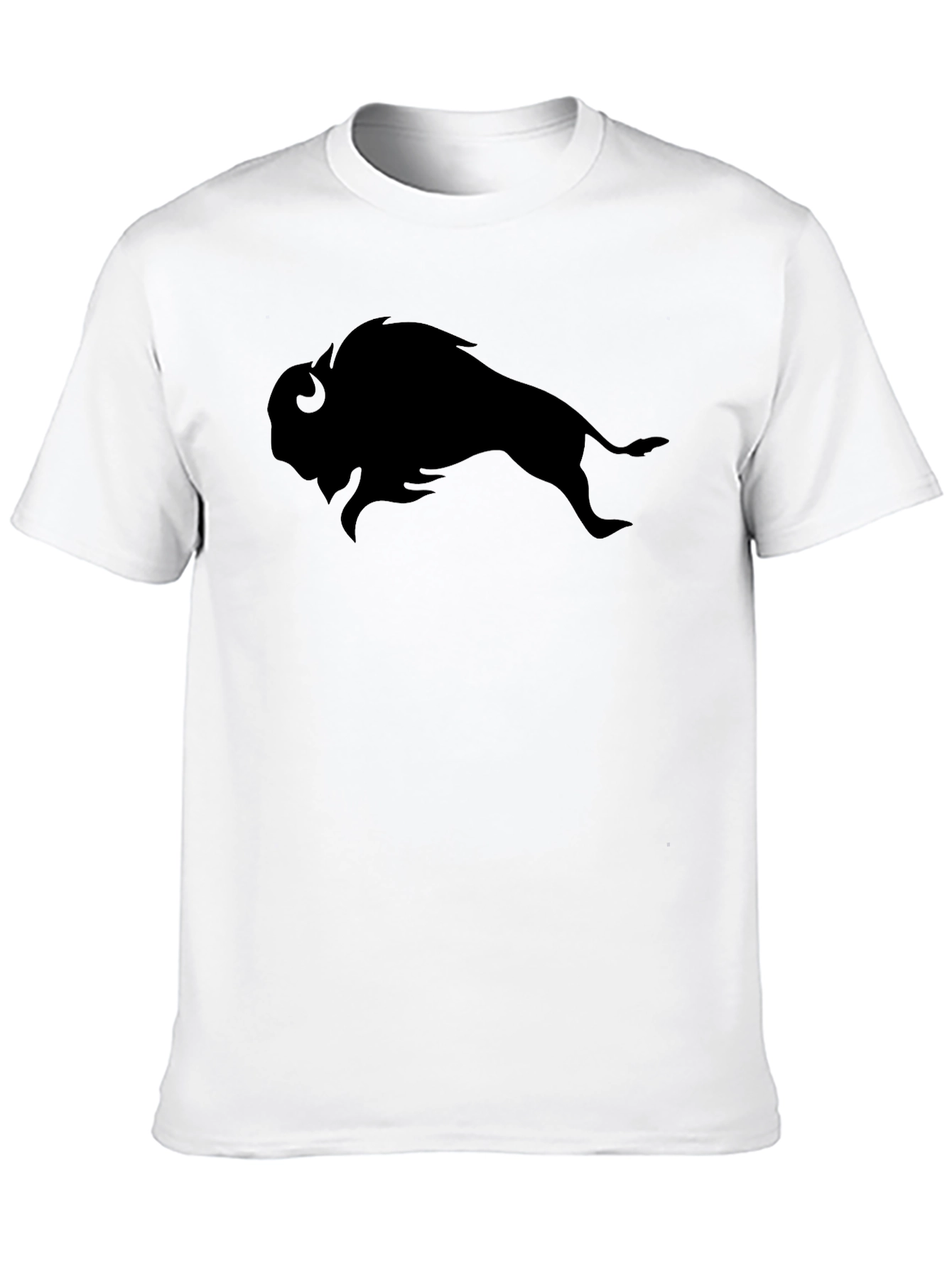 Buffalo Silhouette Black T-Shirt - Stylish Graphic Tee