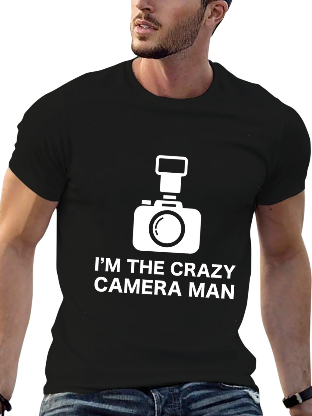 Crazy Camera Man T-Shirt