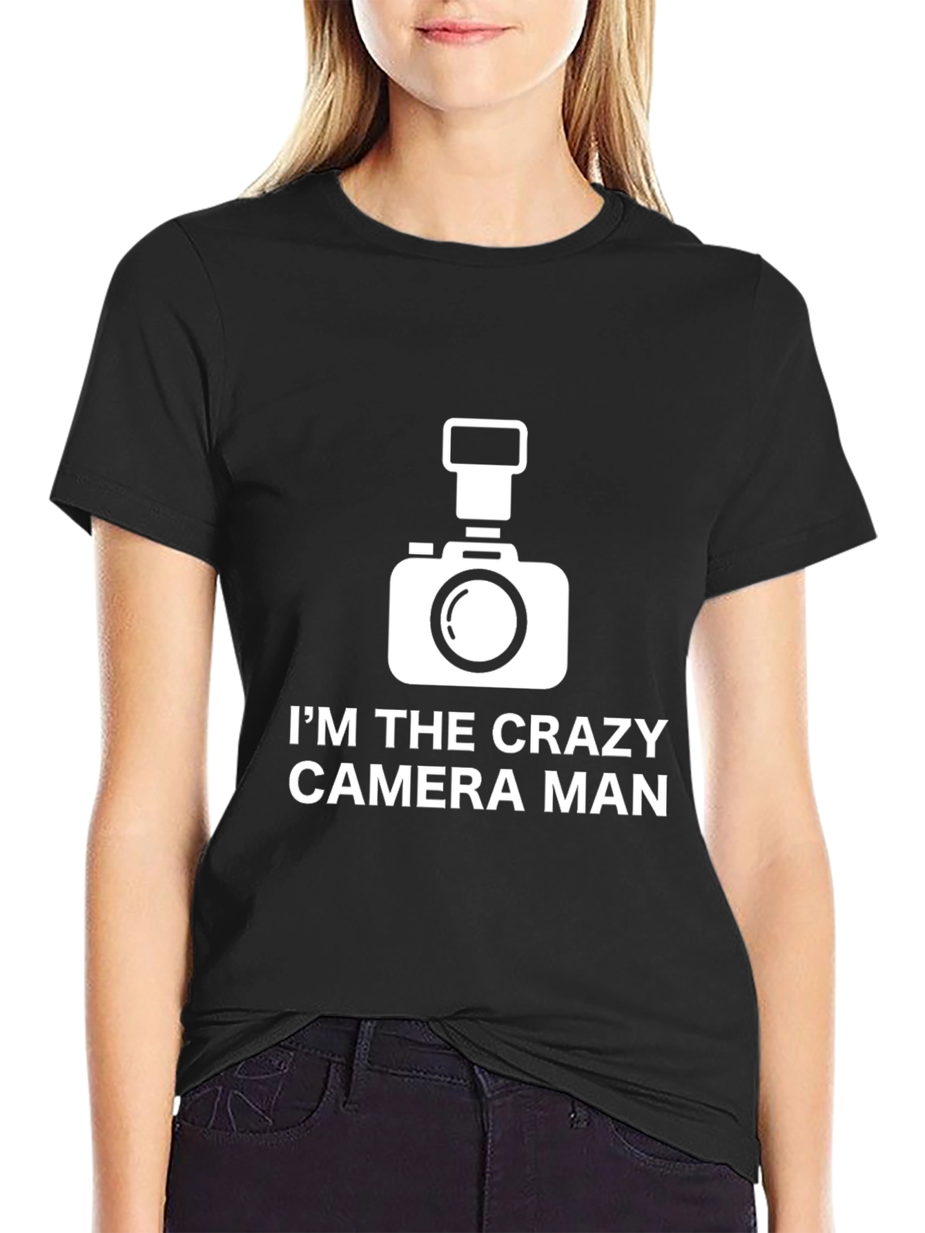 Crazy Camera Man T-Shirt