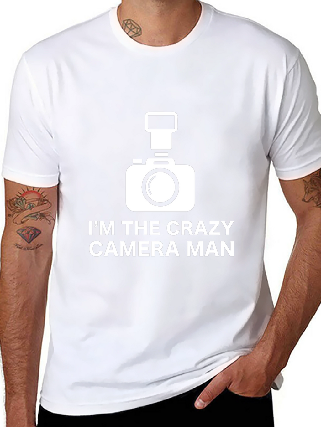 Crazy Camera Man T-Shirt