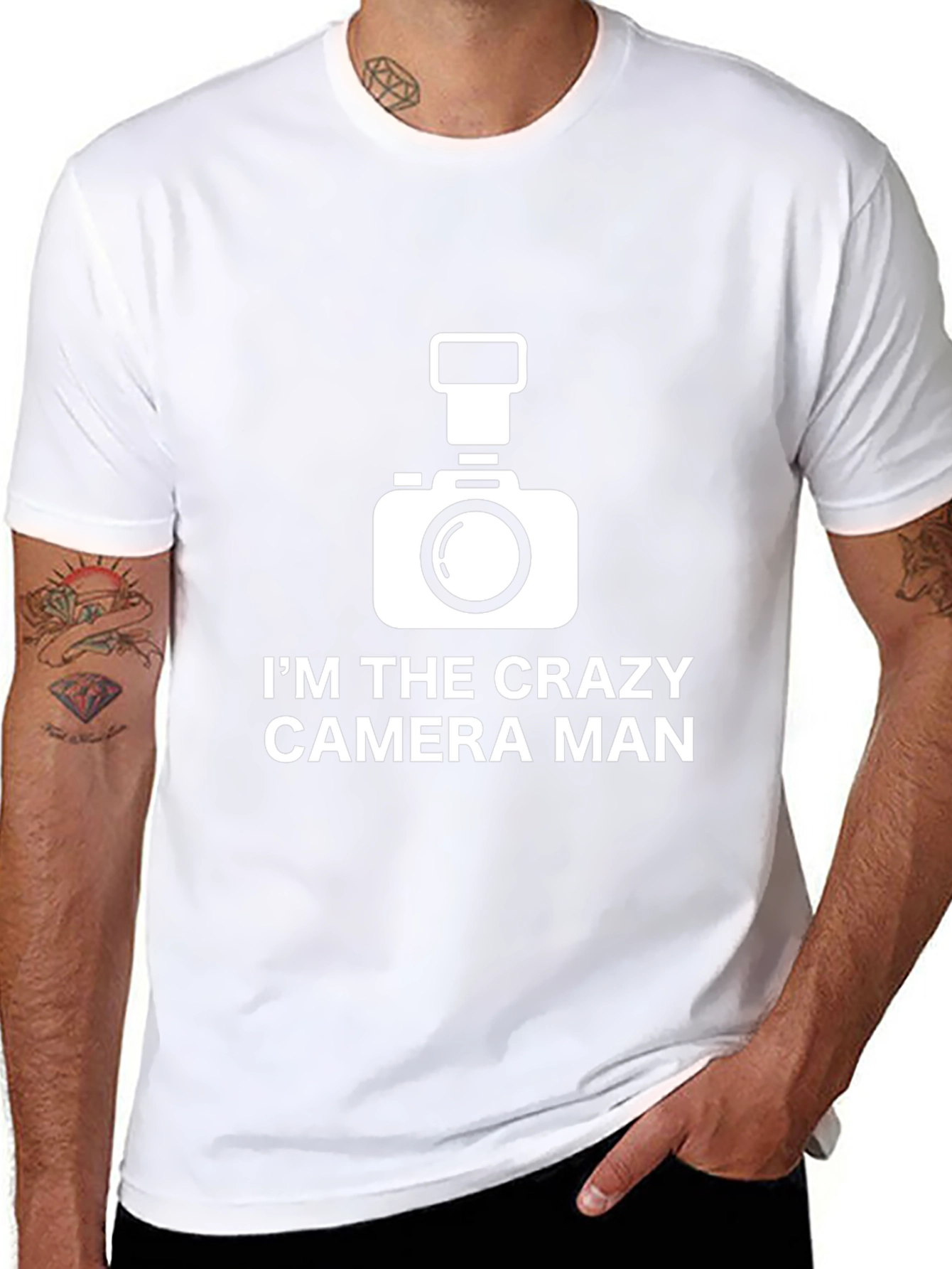 Crazy Camera Man T-Shirt