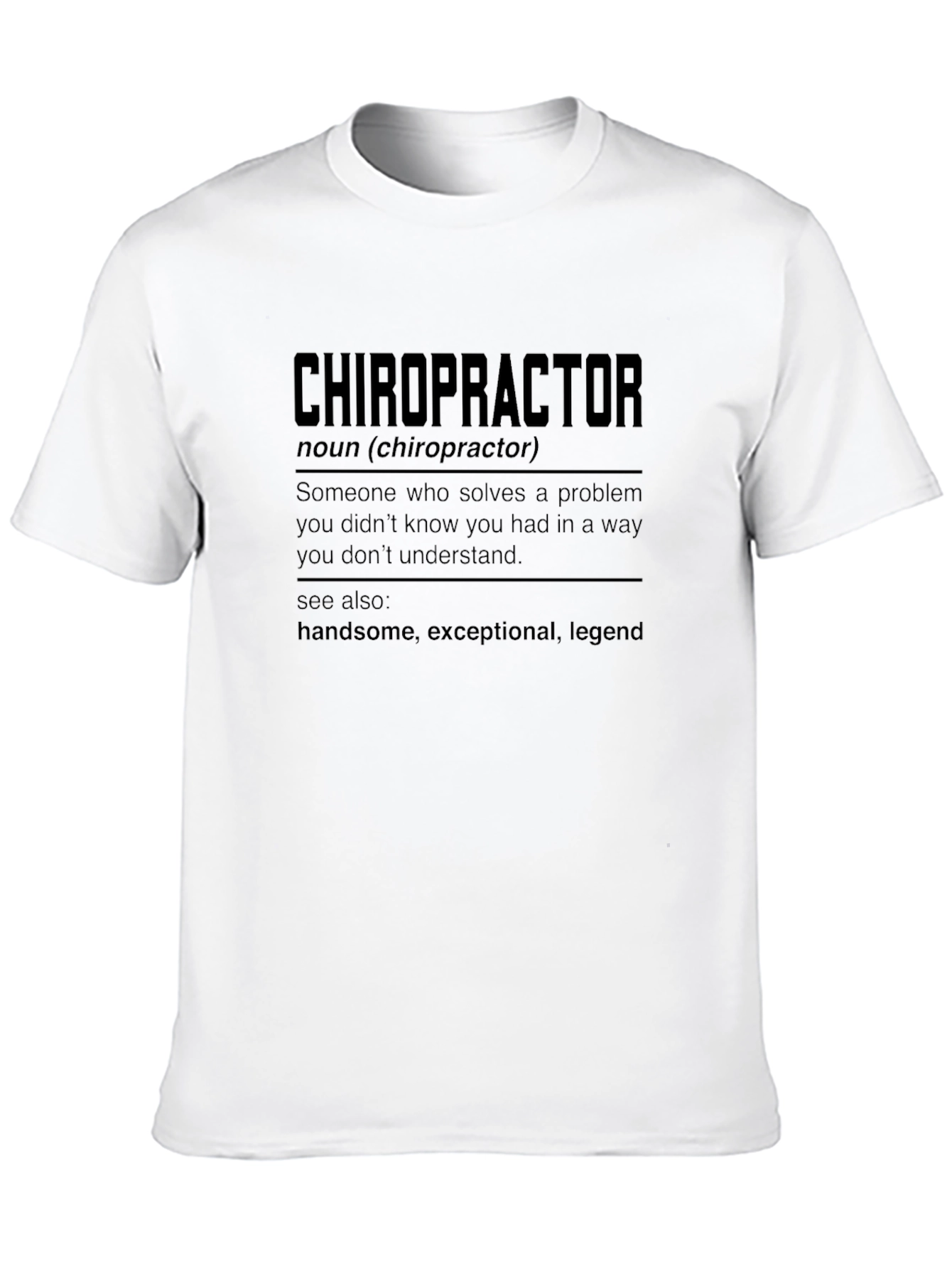 Chiropractor Definition Graphic Tee