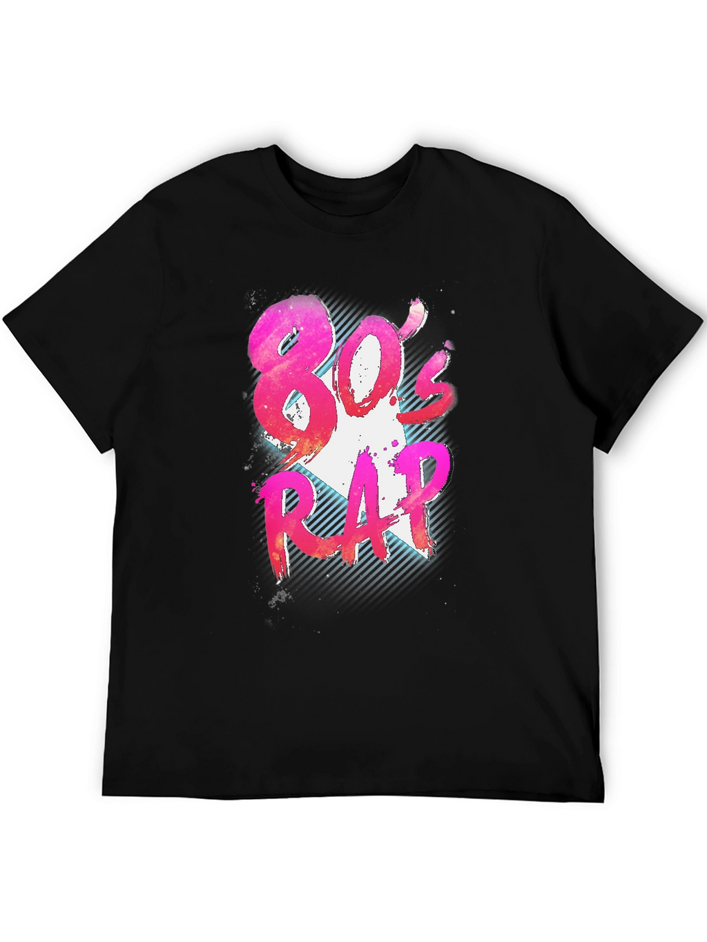 80s Rap Graphic T-Shirt - Retro Style