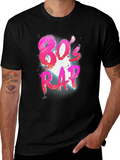 80s Rap Graphic T-Shirt - Retro Style