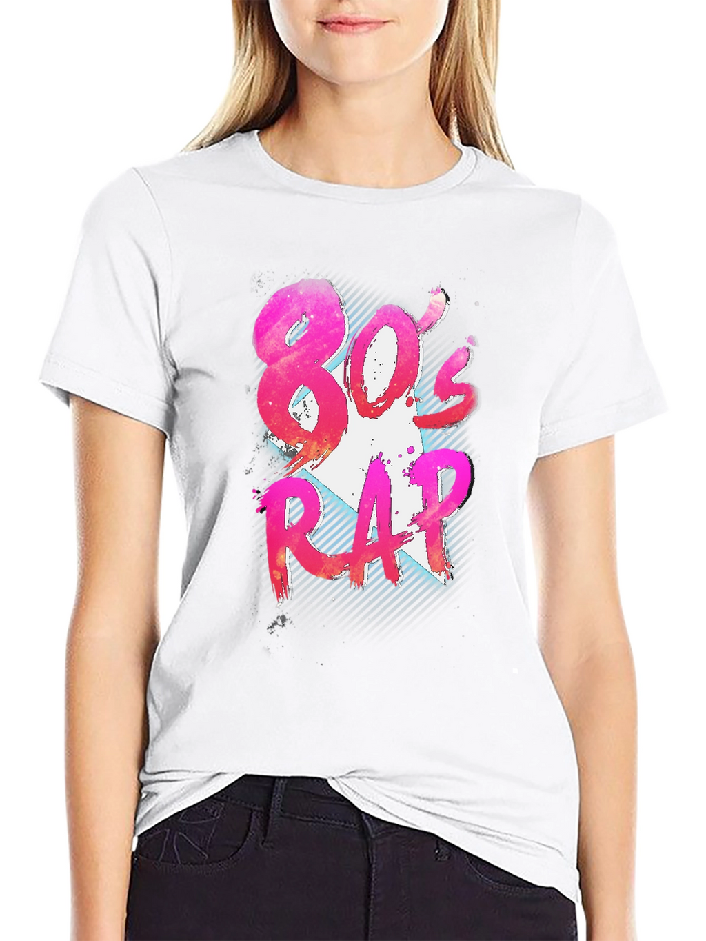 80s Rap Graphic T-Shirt - Retro Style