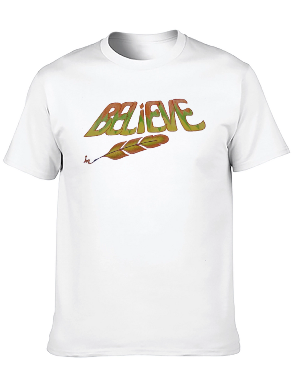 Believe Feather T-Shirt