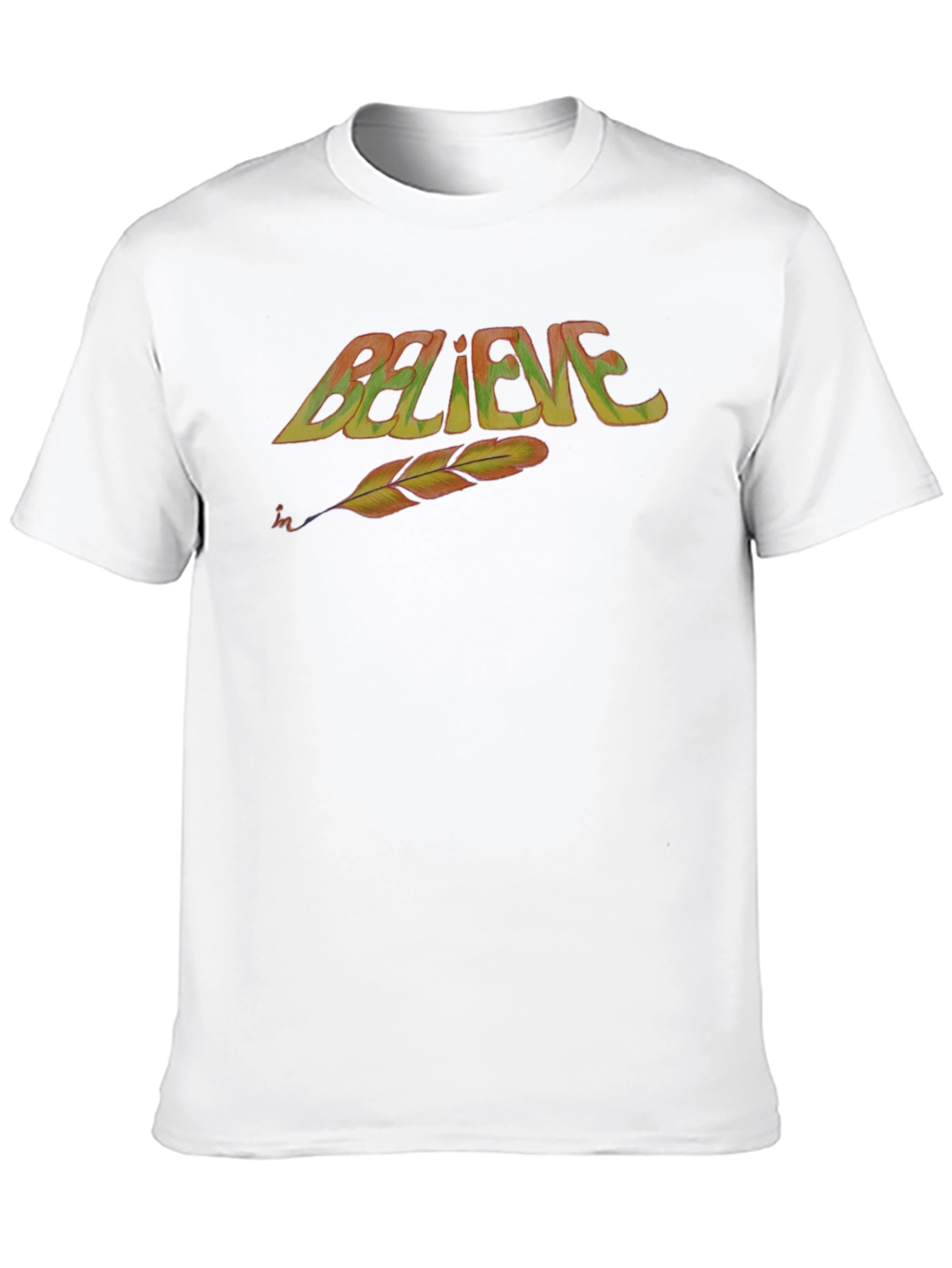 Believe Feather T-Shirt