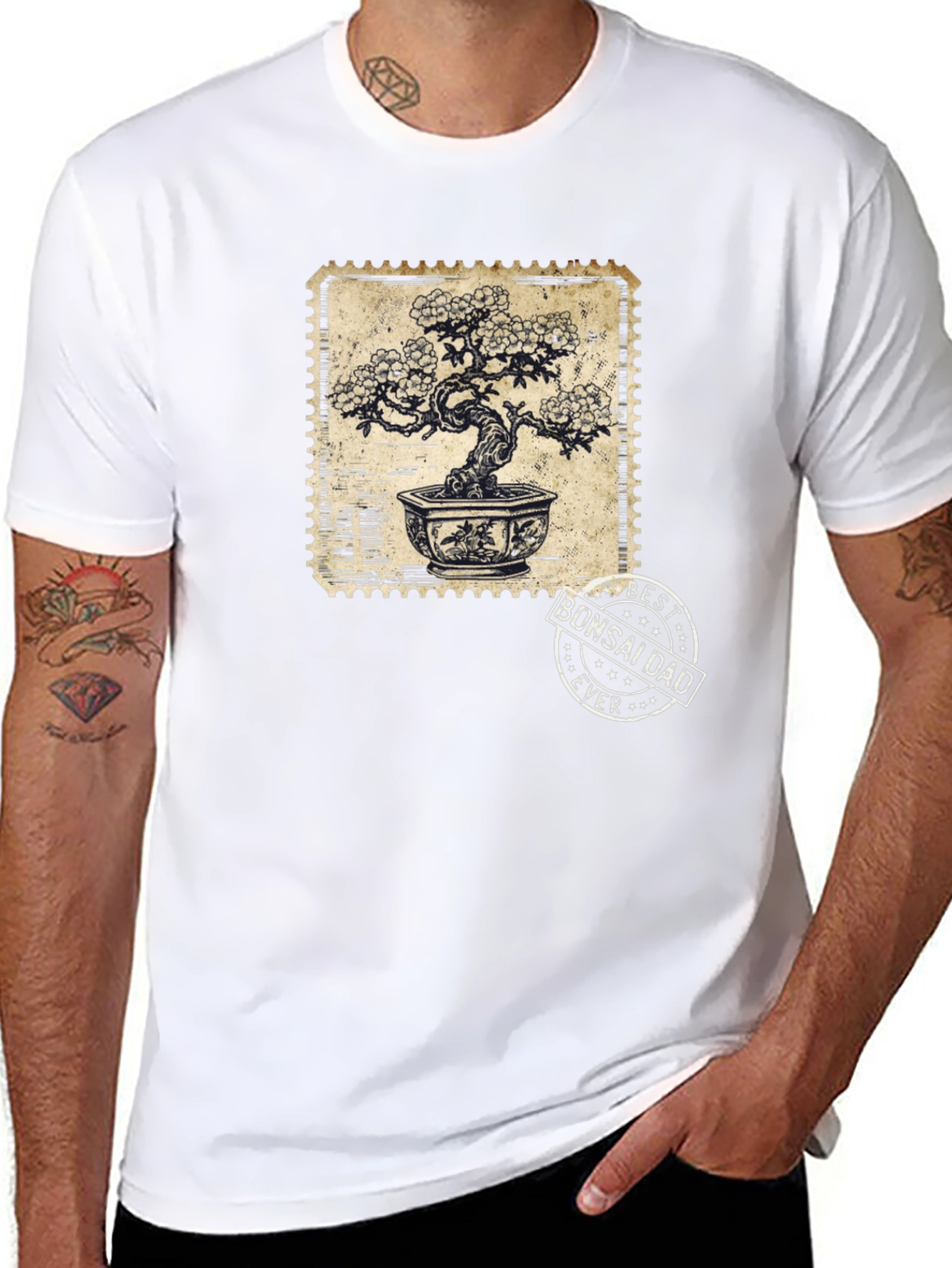 Bonsai Dad T-Shirt - Unique Design
