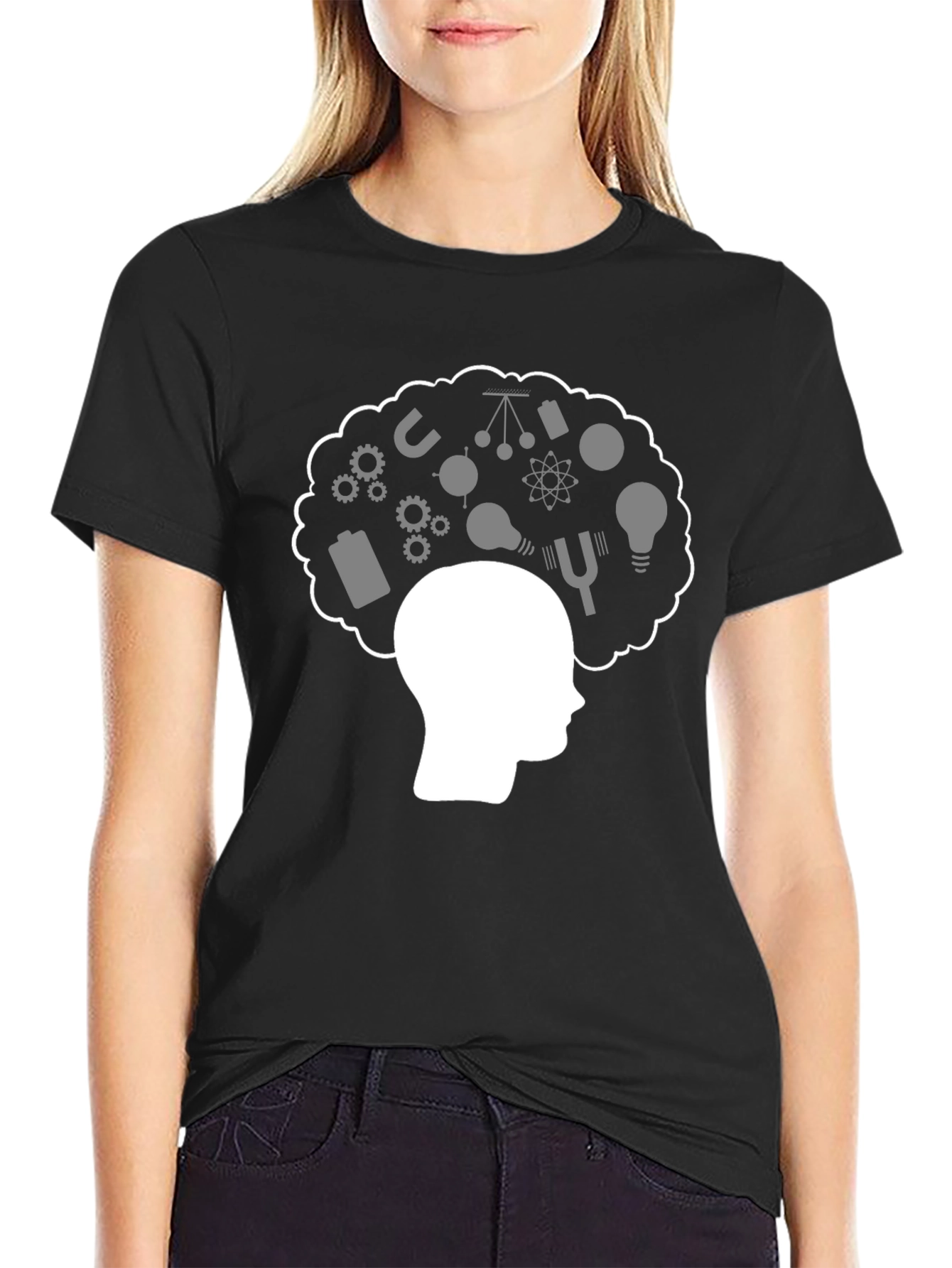 Science Mind T-Shirt - Thinker Design