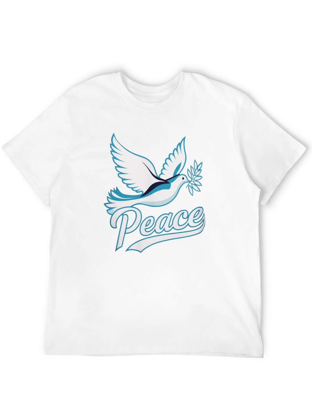 Peace Dove Graphic Tee - Soft Cotton Blend