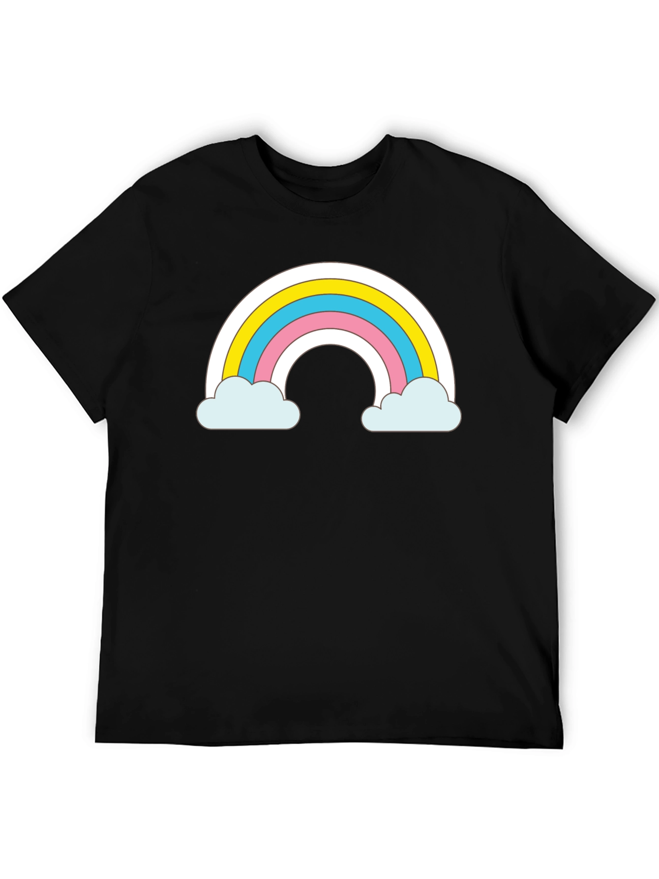 Rainbow Cloud T-Shirt - Cute Graphic Tee