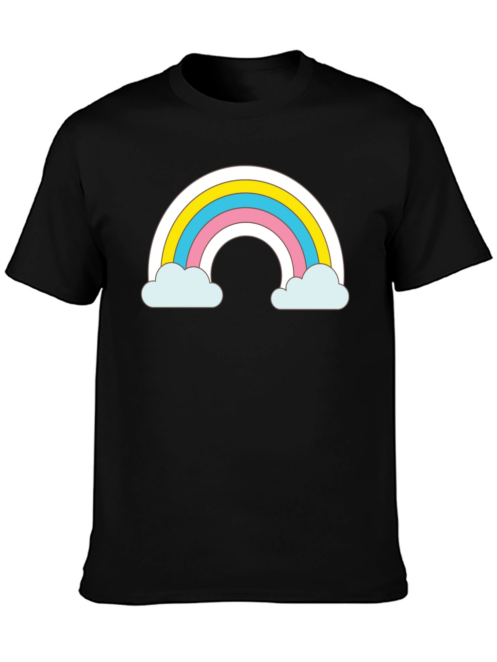 Rainbow Cloud T-Shirt - Cute Graphic Tee