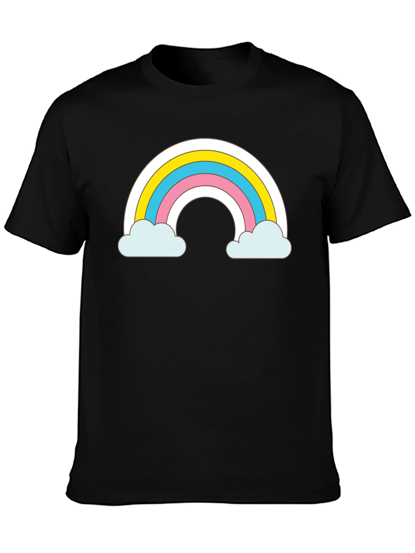 Rainbow Cloud T-Shirt - Cute Graphic Tee