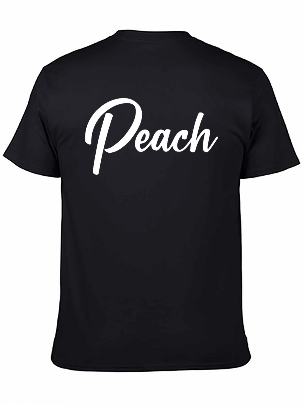 Peach Graphic Tee - Stylish Comfort