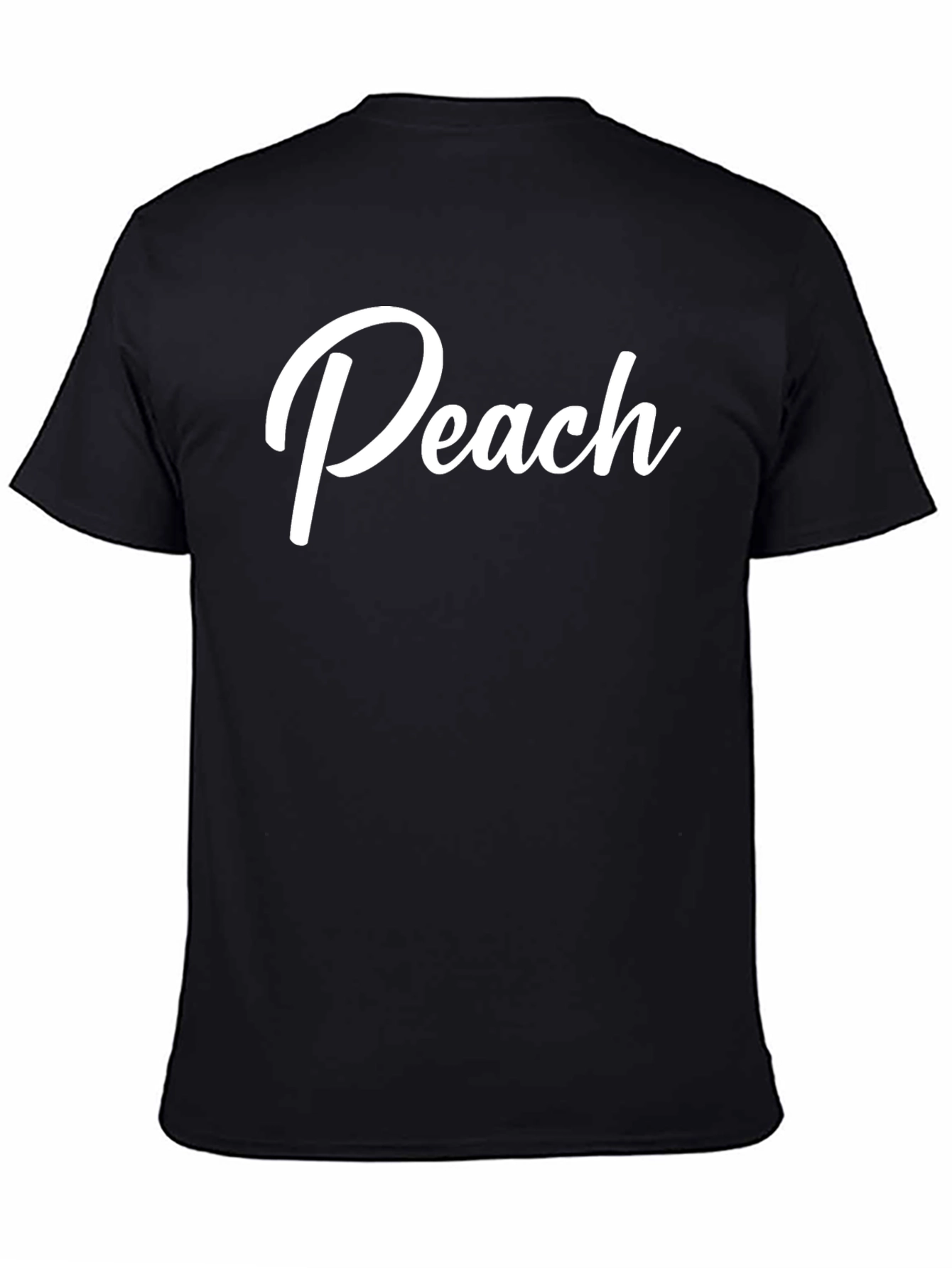 Peach Graphic Tee - Stylish Comfort