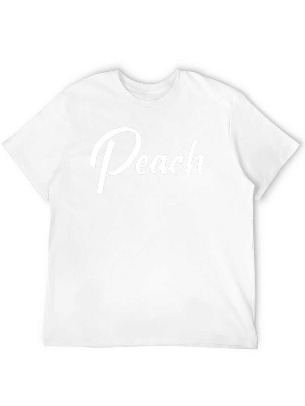 Peach Graphic Tee - Stylish Comfort